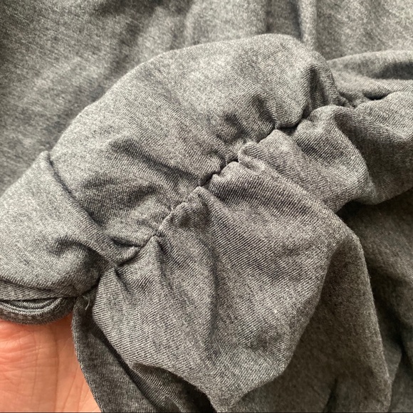 🐚 CASUAL DARK GREY FIT & FLARE DRESS! - Picture 5 of 5